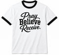 White Faith Ringer T-Shirt